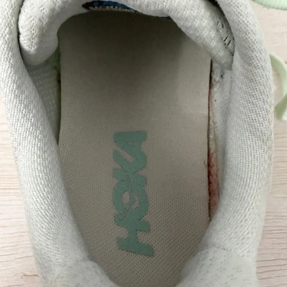 Hoka One One Clifton 10 Shoes Womens Size 9 B Running Sea Glass Jadeite Green